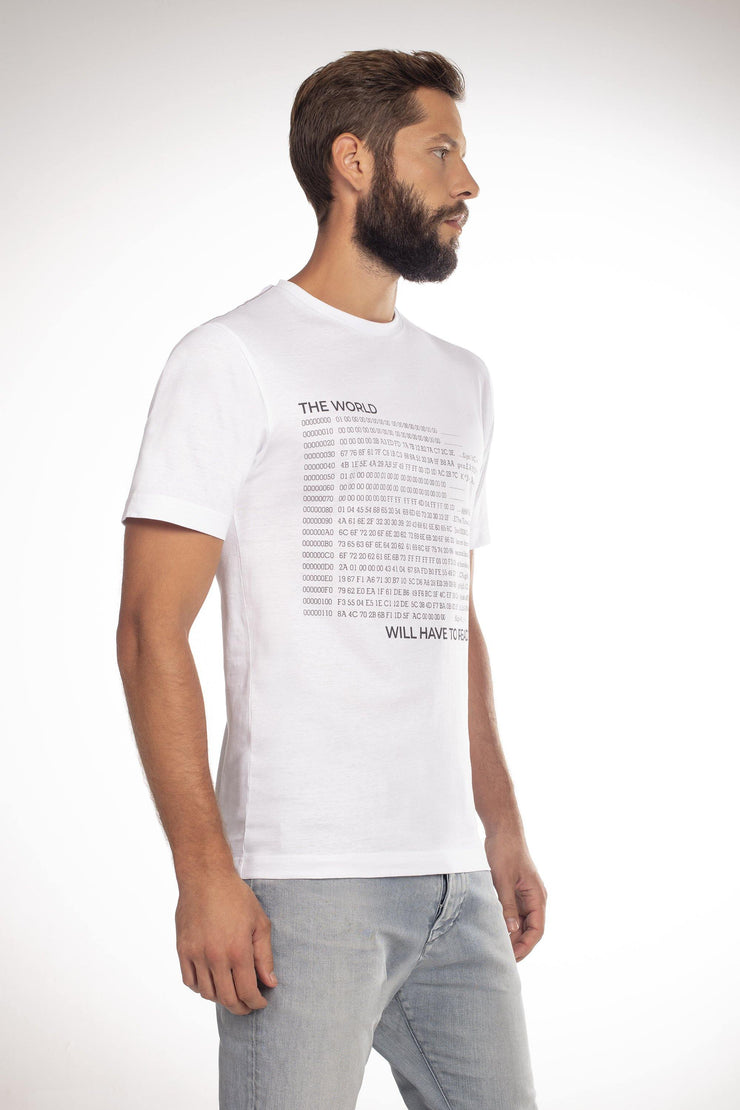 Genesis White T-shirt - Hodlr 