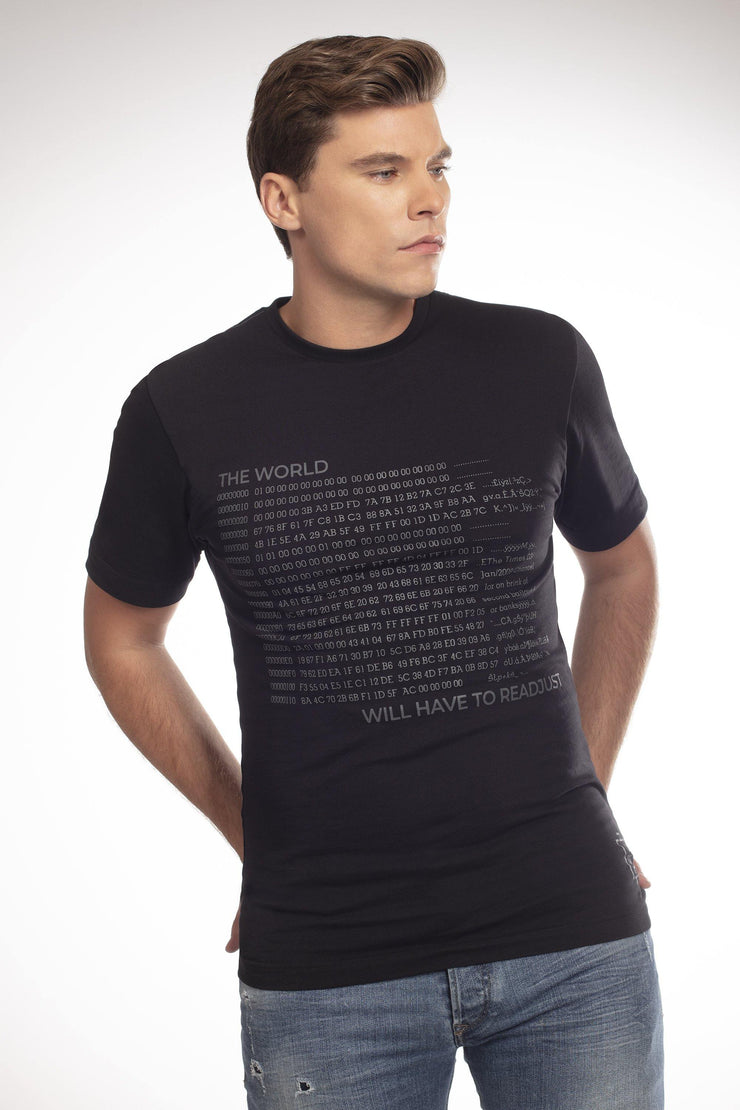 Genesis Black T-shirt - Hodlr 