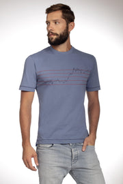 SpotChart Lightblue T-shirt - Hodlr 